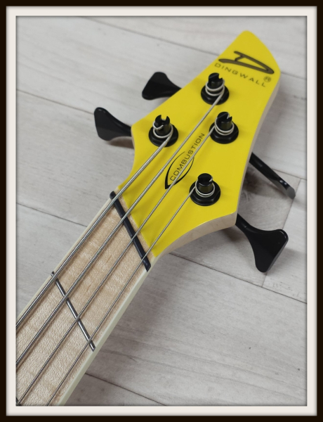 Dingwall NG3 4-String Nolly, Ferrari Yellow LTD, Signature, Limited Run
